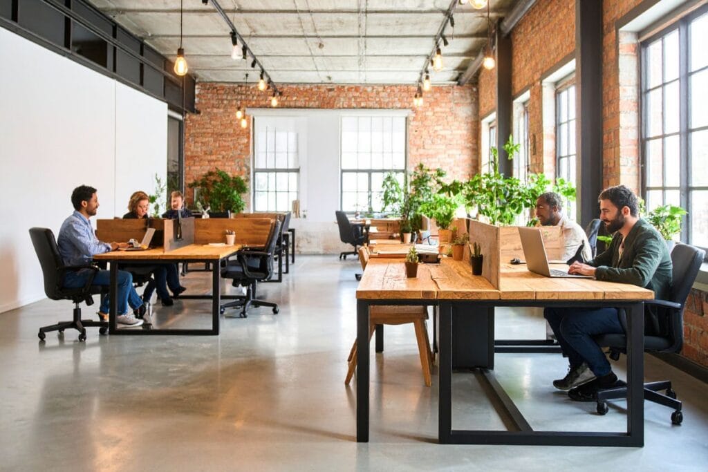 Biuro coworkingowe na wsi