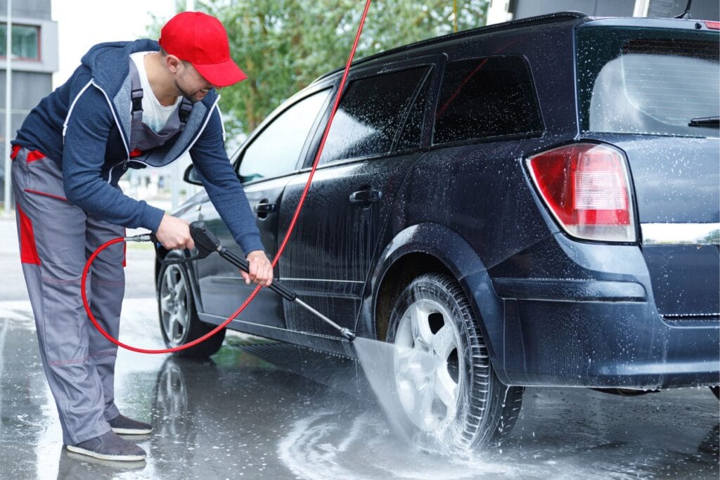 myjnia samochodowa biznes na wsi