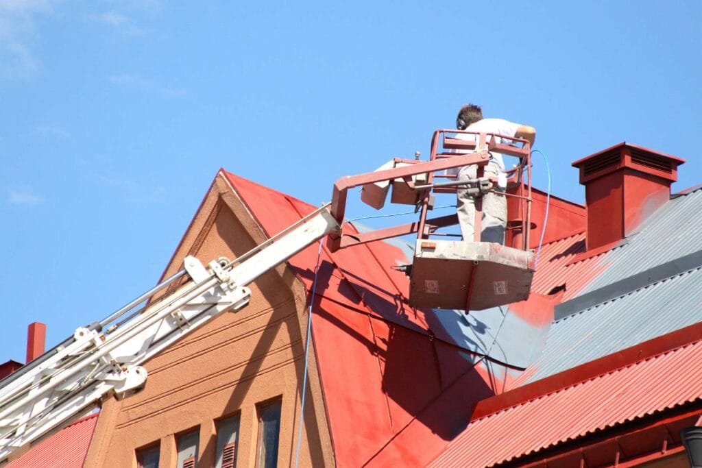 Malowanie dachów